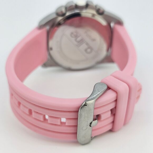 ALine Aroha Women\'s Watch‎ 42MM Pink Dial Plastic Bands New Battery HEAVY WATCH main image 6